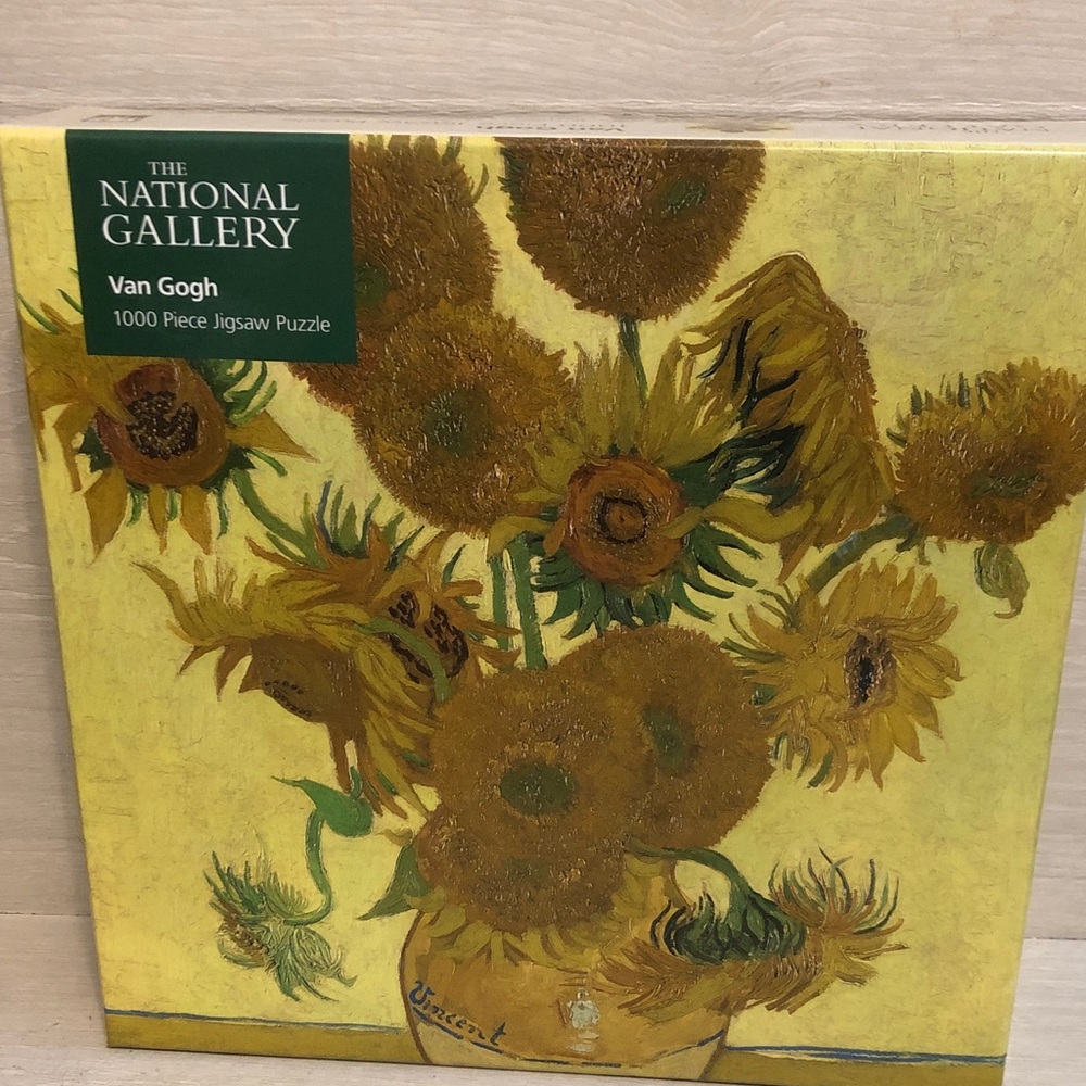 The National Gallery London Van Gogh Sunflowers 1000 Piece Puzzle NEW SEALED